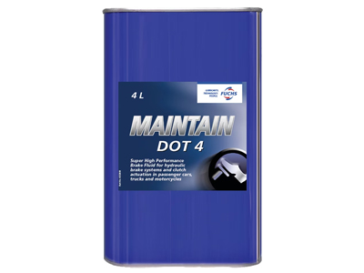 MAINTAIN DOT 4 BRAKE FLUID