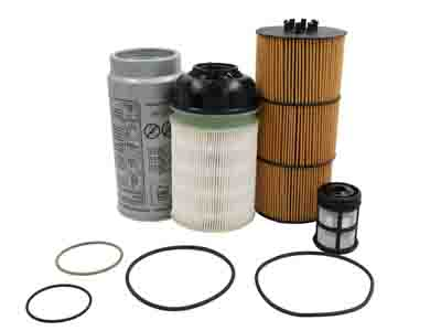 MINOR FILTER KIT OM47X (WITH DOUBLE THREAD OIL FILTER)