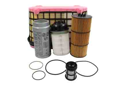 MAJOR FILTER KIT OM47X (WITH DOUBLE THREADS OIL FILTER)